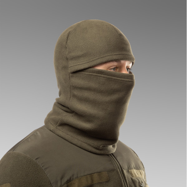 Fleece Balaclava. Olive