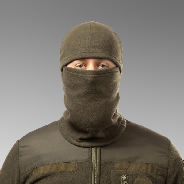 Fleece Balaclava. Olive