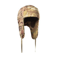 Earflap Hat, Waterproof-Fleece. Multicam