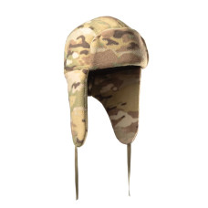 Fleece Ushanka Hat. Multicam