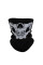 Fleece Buff Pancer Skull. Black