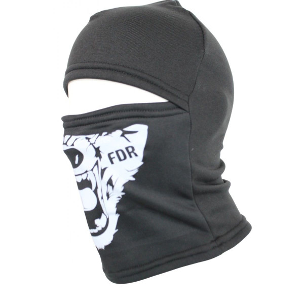 Fleece Balaclava Pancer Wolf. Black