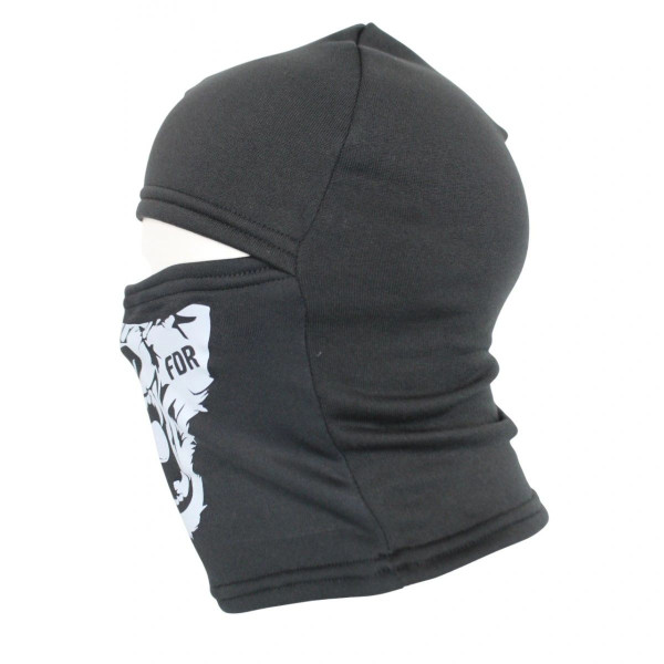 Fleece Balaclava Pancer Wolf. Black