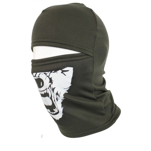 Fleece Balaclava Pancer Wolf. Olive