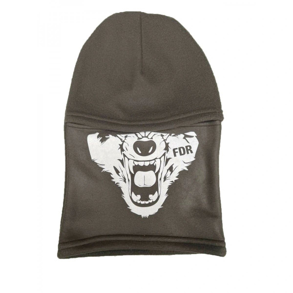 Fleece Balaclava Pancer Wolf. Olive