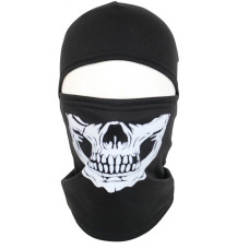 Fleece Balaclava Pancer Skull. Black