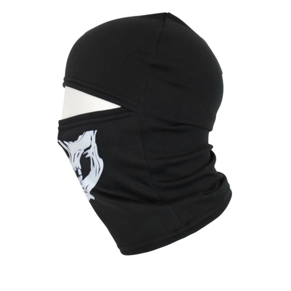 Fleece Balaclava Pancer Skull. Black