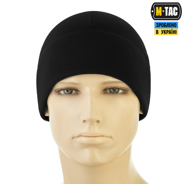 M-Tac Watch Cap Elite Fleece Hat from Slimtex. Black