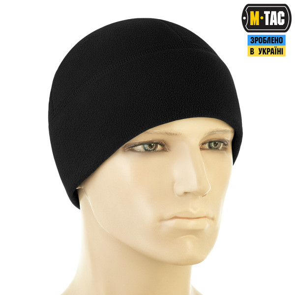 M-Tac Watch Cap Elite Fleece Hat from Slimtex. Black