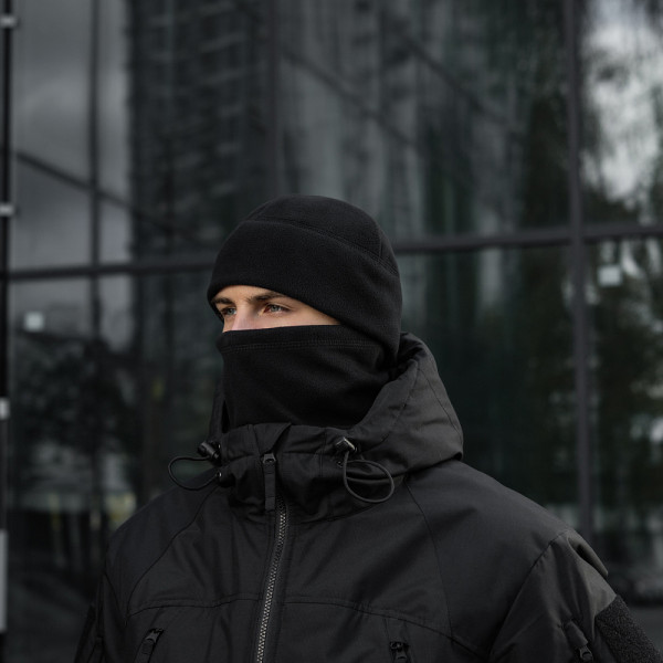 M-Tac Watch Cap Elite Fleece Hat from Slimtex. Black