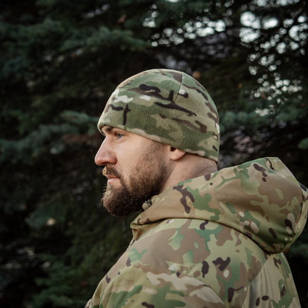 M-Tac Fleece Watch Cap Elite from Slimtex. Multicam
