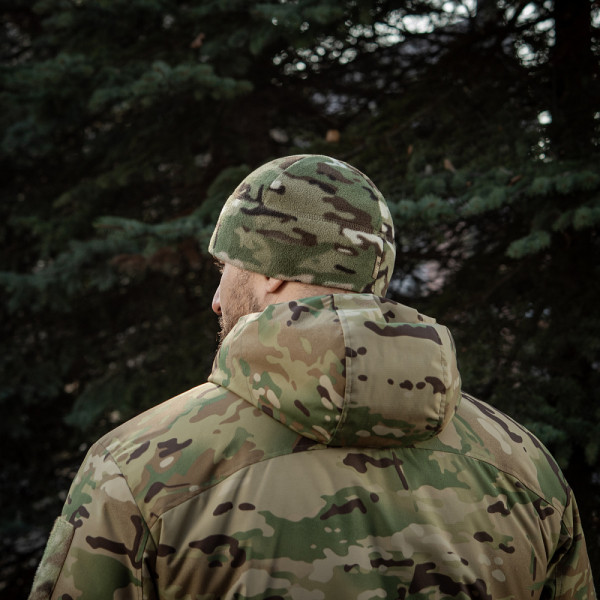 M-Tac Fleece Watch Cap Elite from Slimtex. Multicam