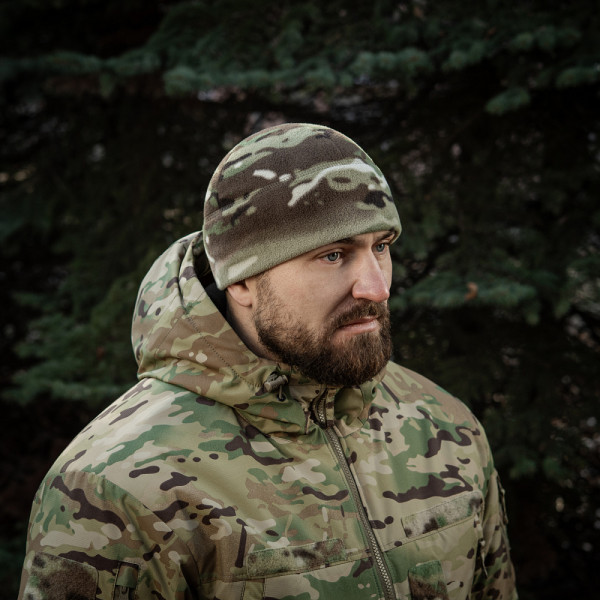 M-Tac Fleece Watch Cap Elite from Slimtex. Multicam