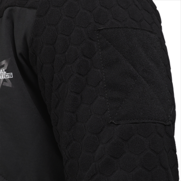 Global Ballistics Fleece Jacket HexaGon. Black