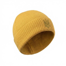 Insulated Hat with Emblem. Coyote