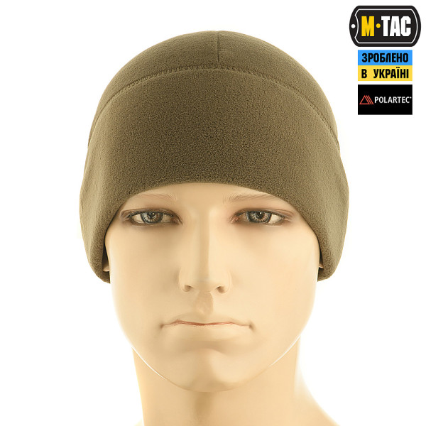 M-Tac Watch Cap Polartec Fleece Hat. Brown