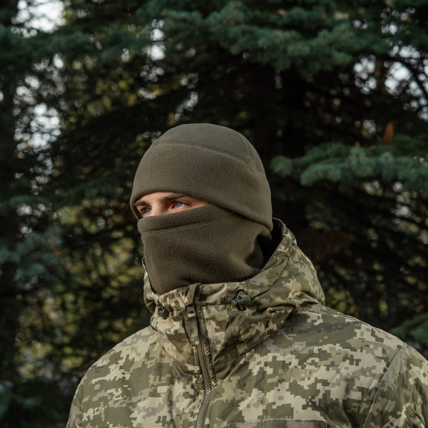 M-Tac Watch Cap Elite Fleece Hat from Slimtex. Khaki