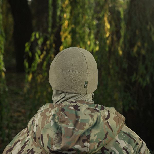 M-Tac Watch Cap Elite Fleece Hat from Slimtex. Brown