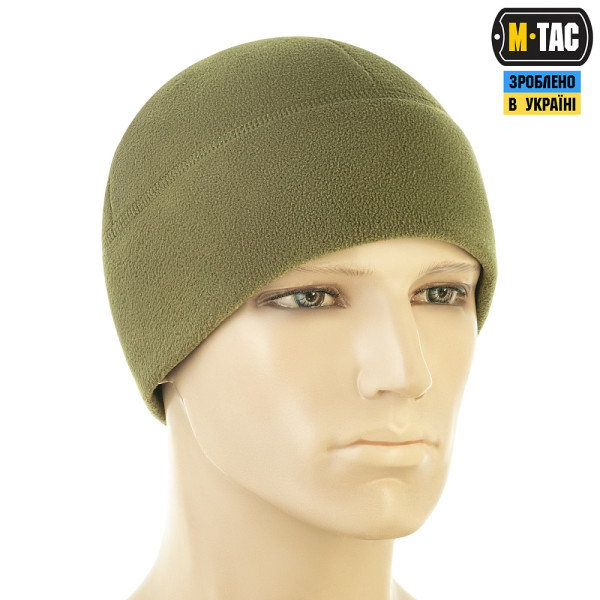 M-Tac Watch Cap Elite Fleece Hat from Slimtex. Brown