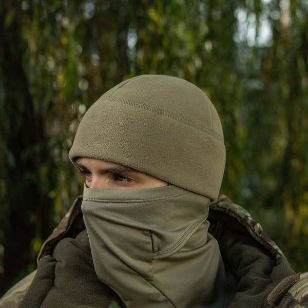 M-Tac Watch Cap Elite Fleece Hat from Slimtex. Brown