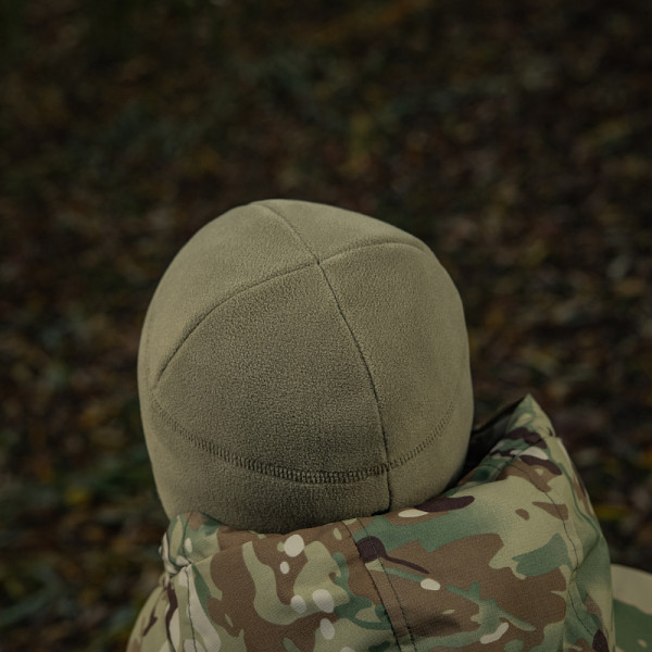 M-Tac Watch Cap Elite Fleece Hat from Slimtex. Brown