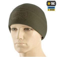 M-Tac Watch Cap Elite Fleece Hat with Velcro. Dark Olive