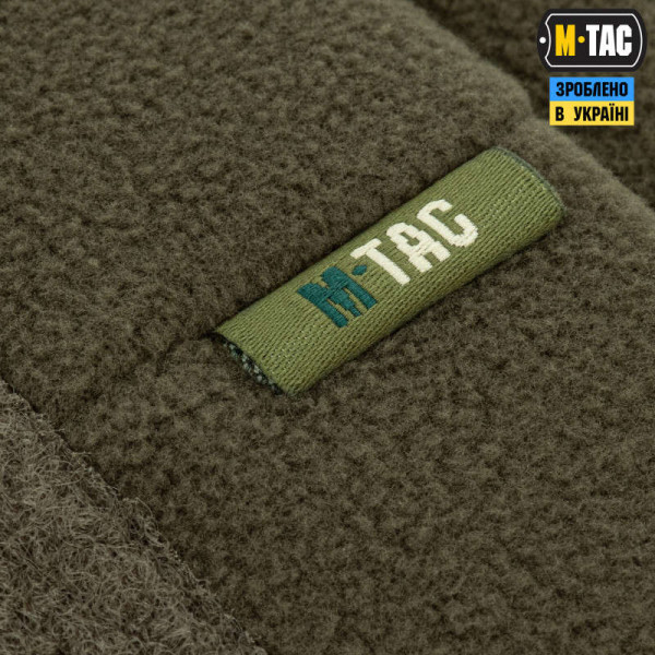 M-Tac Watch Cap Elite Fleece Hat with Velcro. Dark Olive
