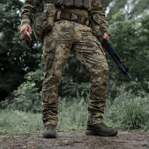 Штаны M-Tac Aggressor Gen.II рип-стоп. Пиксель