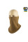 Fleece Buff, M-Tac Elite Fleece Anatomical Scarf with Drawstring. Coyote