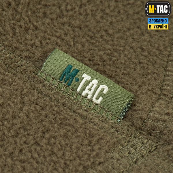 Fleece Buff, M-Tac Elite Fleece Anatomical Scarf with Drawstring. Olive