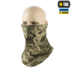 Fleece Buff, M-Tac Elite Fleece Anatomical Scarf with Drawstring. Pixel