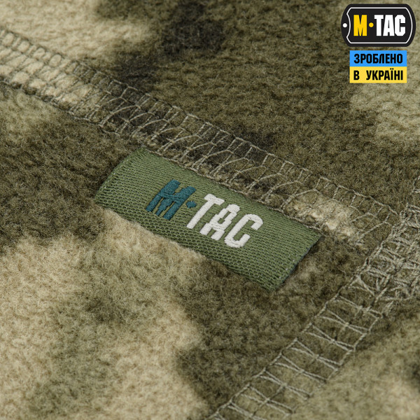 Fleece Buff, M-Tac Elite Fleece Anatomical Scarf with Drawstring. Pixel