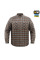 M-Tac Lumberjack Checkered Shirt in Cotton. Brown