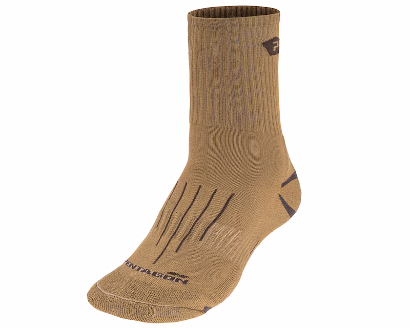 Pentagon Iris Coolmax Moisture-Wicking Socks EL14011, Coyote