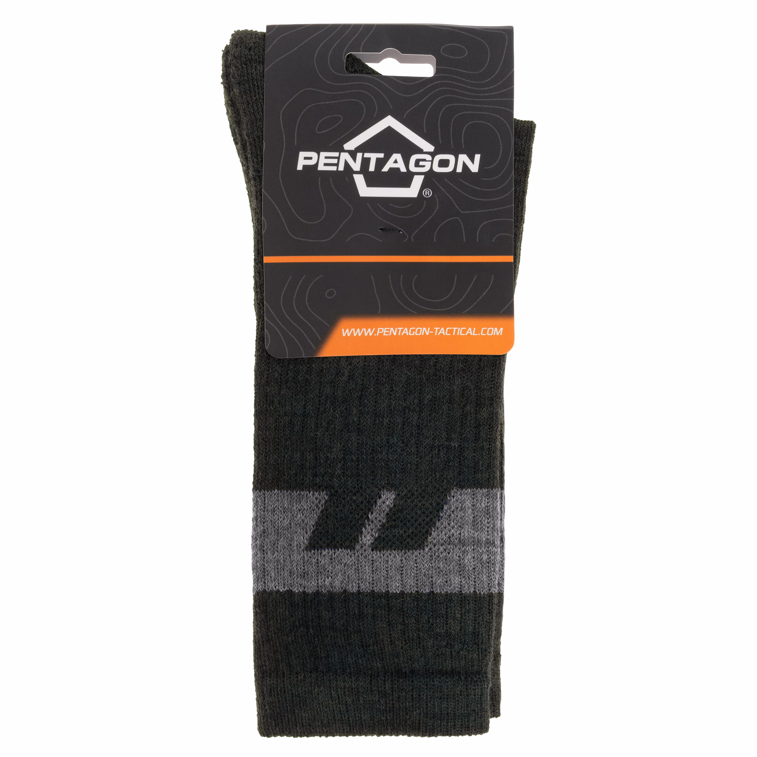 Pentagon Alpine Merino Antibacterial Socks, Medium, Olive
