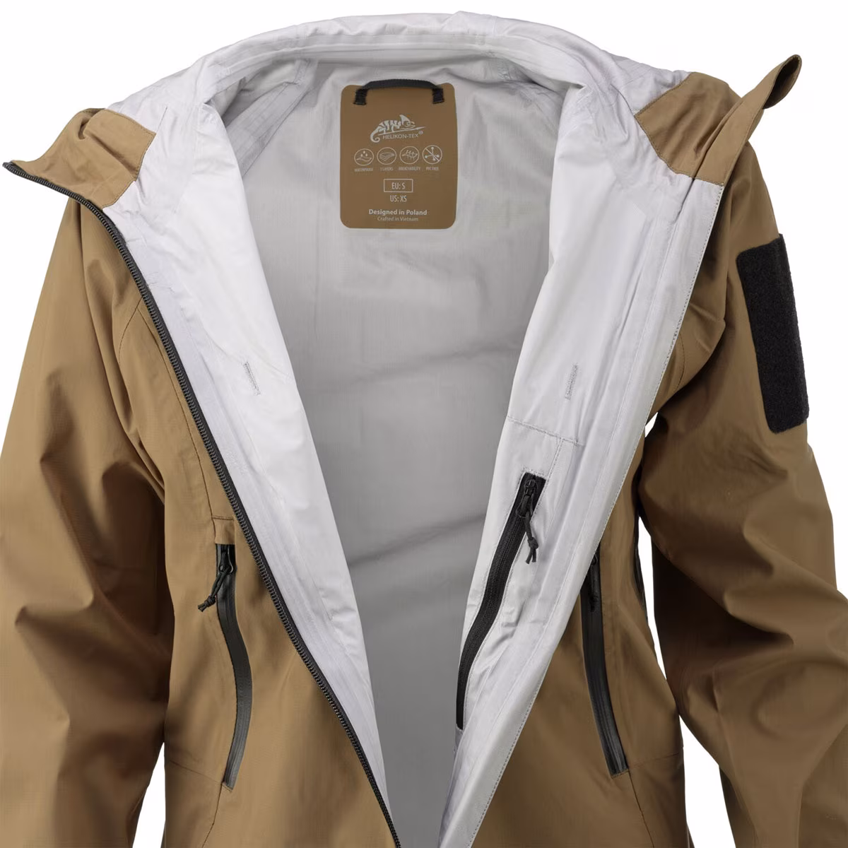 Helikon Squall Torrent Stretch Hardshell Jacket — Coyote